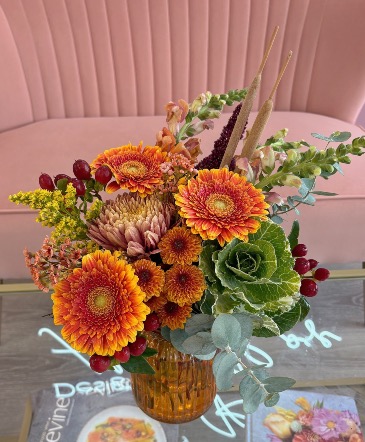 Harvest Happiness  Vase Arrangement  in Trenton, ON | Designs by Alexis Rose