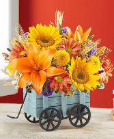 Harvest Hayride™Flower Arrangement 
