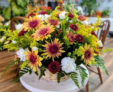 Harvest Honey  Basket Arrangement in Poquoson, VA | FLORAL FASHIONS