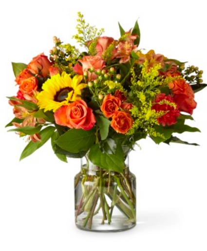 HARVEST HUES Flower Arrangement