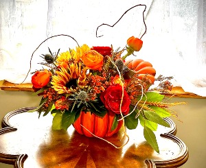 Harvest Moon Vase Arrangement