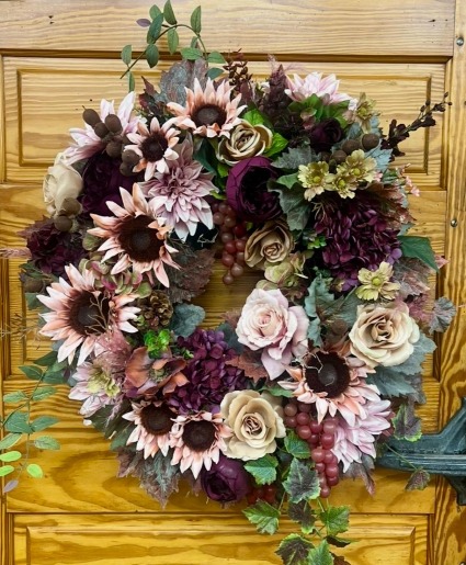 Harvest Vineyard Wreath Wreath