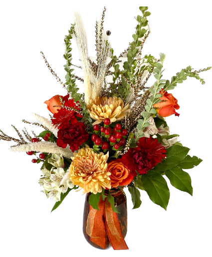 Harvest Sunrise Floral Arrangement Powell Florist Fall Exclusive