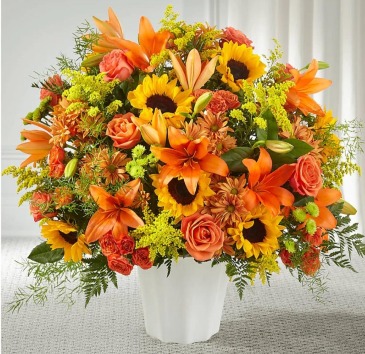 Harvest Thoughts Floor Basket  in Frederick, MD | Maryland Florals