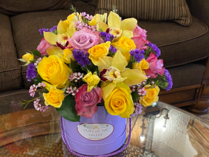 Hat boxes  Lavender lovely