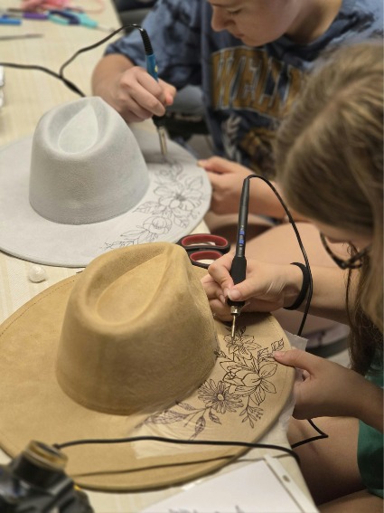 Hat Burning 9/4/2026 6-8pm Workshop