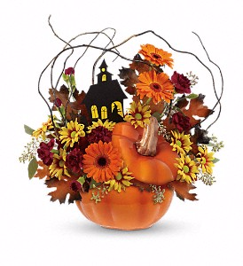 Haunted House Bouquet Halloween Bouquet