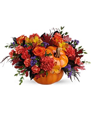 Hauntingly Pretty Pumpkin Bouquet Fall