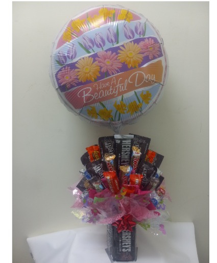 Have a beautiful day hersheys candy bouquet 