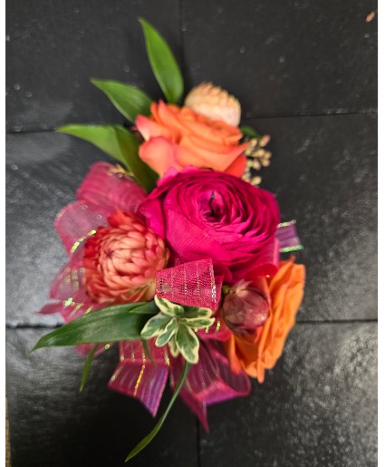 Hawaian Sunset Corsage