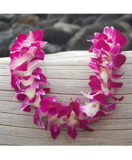 Hawaiian Lei- Purple bombay Single Order Now! Last week of leis SOLD OUT