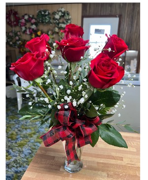 HCF 6 Rose  Arrangement 