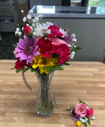 HCF bouquet & boutonnière  Prom sets