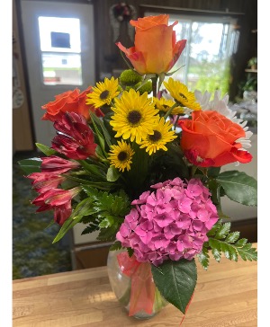 HCF bouquet  Vase bouquet