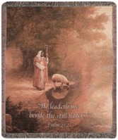 HE LEADETH ME BESIDE STILL WATERS THROW 