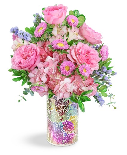 Head in the Shimmering Clouds Flower Arrangement