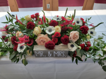 Head Table Centerpiece Wedding