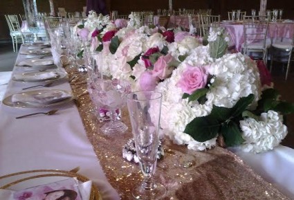 Headtable Centerpiece Reception