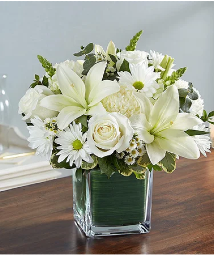 Healing Tears™ All White Funeral for Home