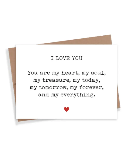 Heart and Soul Valentine's Card 