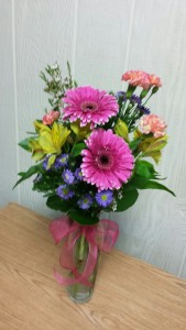Heart Beat vase arrangement