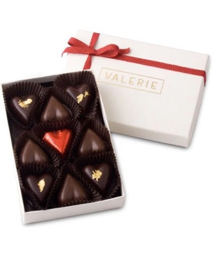 23k Gold Valentine's Heart Chocolate Box ORDER AT CHECKOUT