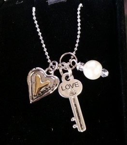 Three-Charm Necklace 