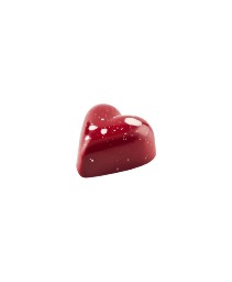 Heart Filled Passionfruit Caramel individually wrapped chocolates 