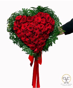 Heart Hand Tied Bouquet 