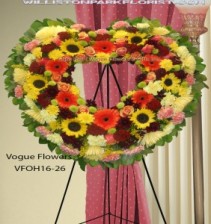 Heart Of Benevolence Funeral Sympathy Hearts