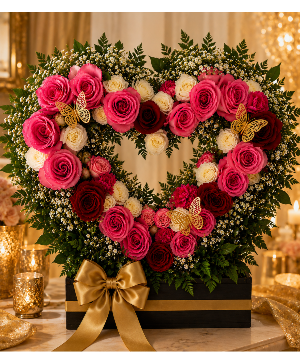 Heart of Golden Romance Call Us for Faster Service & Daily Specials: (915) 303-8500 Text Us to Order Anytime: (915) 505-3708 Your trusted source for Flowers & Delivery in El Paso TX