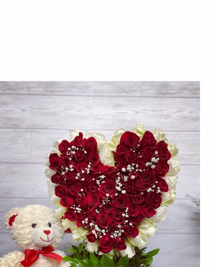Heart Shape arrangement Hear shape arrangement