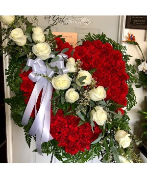 Heart Shape for Funeral 