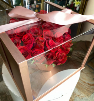 Heart shaped roses  