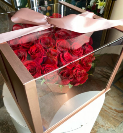 Heart shaped roses  
