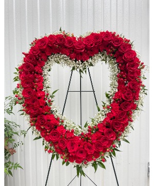 Heart Wreath  Funeral Wreath