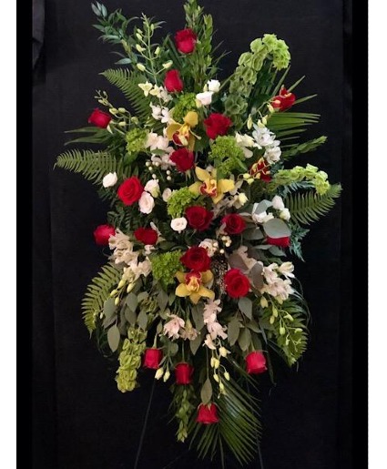 Heartfelt Elegance Easel Spray Easel Spray