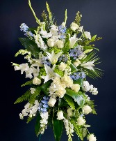 Heartfelt Embrace Standing Funeral Spray