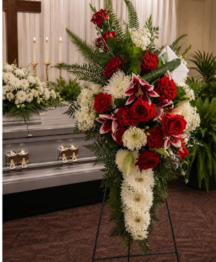 Heartfelt Goodbye Funeral  Flowers