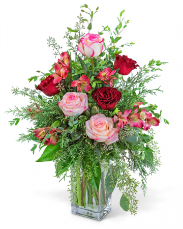 Heartfelt Home Flower Arrangement