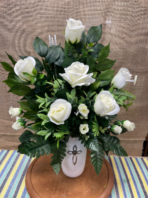 Heartfelt Pedestal Arrangement  