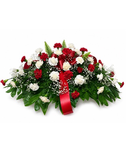 Heartfelt Remembrance  Casket Spray