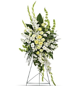 Heartfelt Sympathy Standing Spray