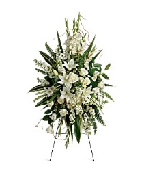 Heartfelt Sympathy  Standing Spray 