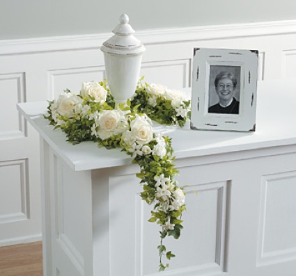 Heartfelt Tribute Urn Flowers