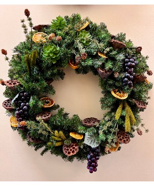 Hearth and Home Wreath 