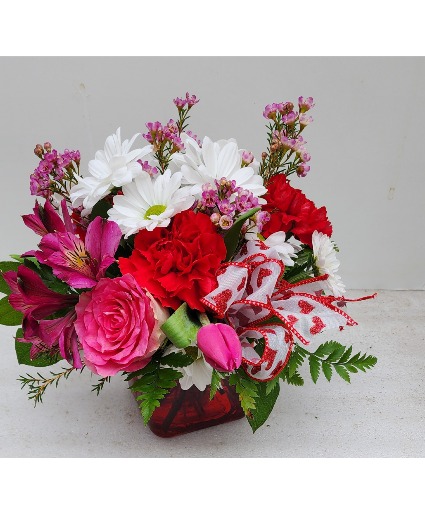 Hearts Afire Cube Arrangement