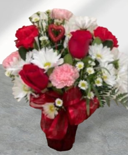Hearts and Hugs     FHF-VL78 Vase Arrangement 