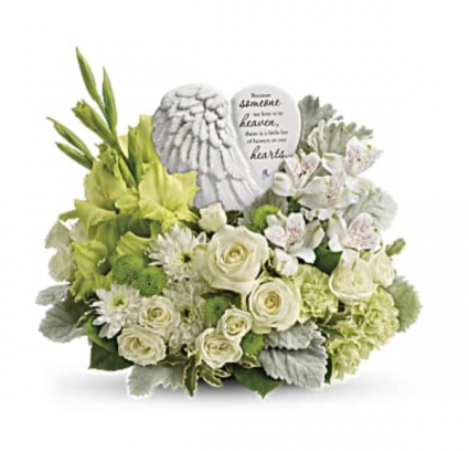 Hearts In Heaven Bouquet  Sympathy 