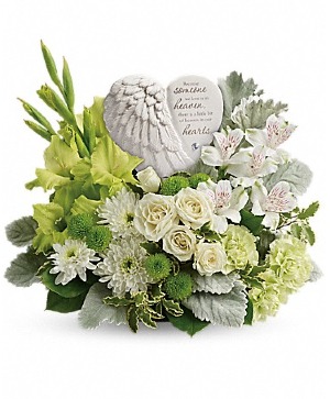 Hearts in Heaven Bouquet Sympathy